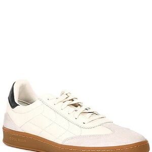 Cole Haan Cream and Tan Sneakers